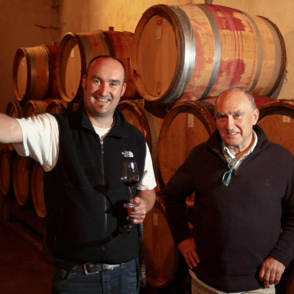 Alain Graillot and his son Maxime - leaders of Crozes Hermitage in Northern Rhone