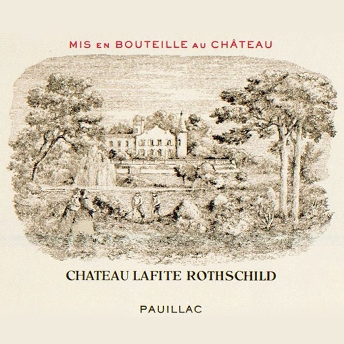 Chateau Lafite Rothschild wine label