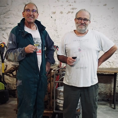 Dard et Ribo make natural wine Syrahs from Northern Rhone