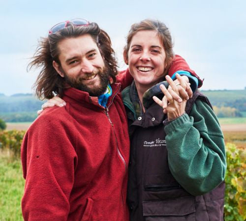 Eleni and Edouard Vocoret in Chablis