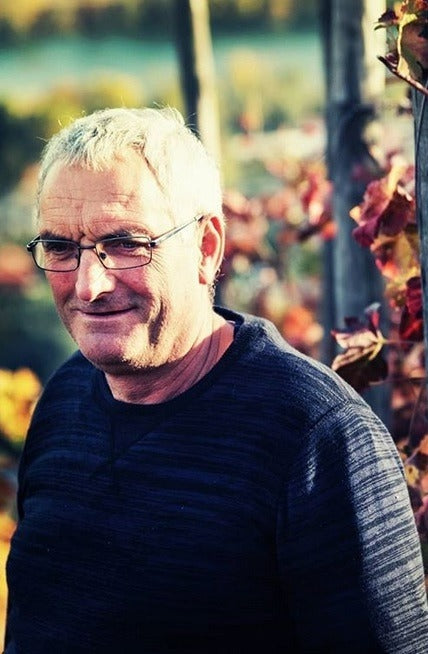 Jean-Luc Jamet in the vineyards of Domaine Jamet