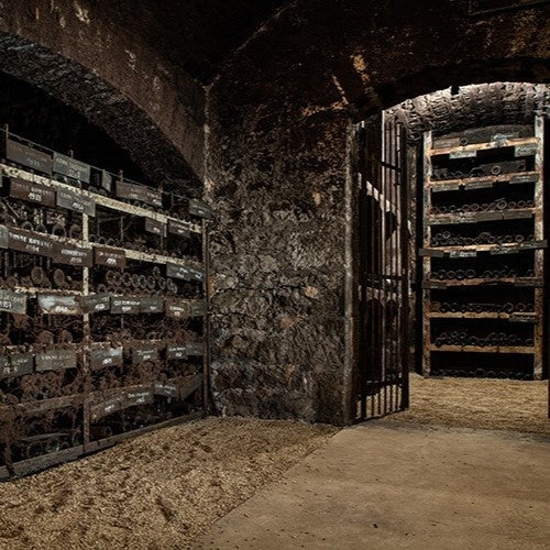 Domaine Rene Engel's century-old cellar