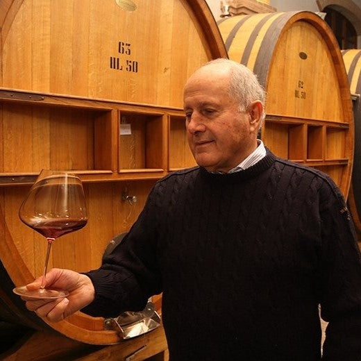 Enrico Scavino in the cellar