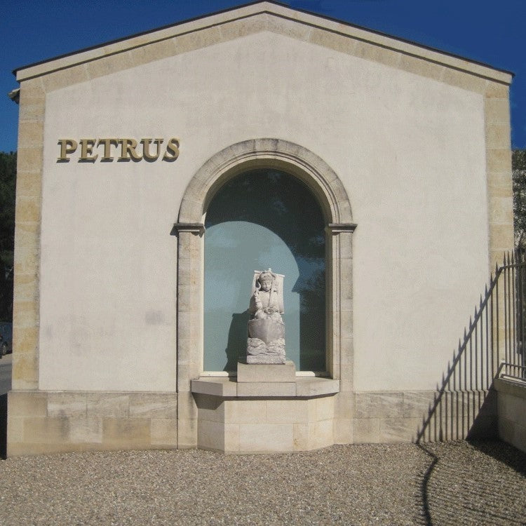 Statue of Saint Peter at the Petrus Estate