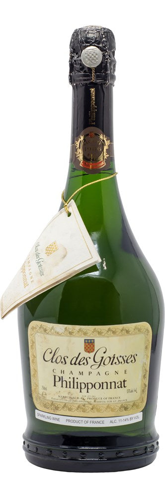 1986 Philipponnat Champagne Brut Clos des Goisses 750ml