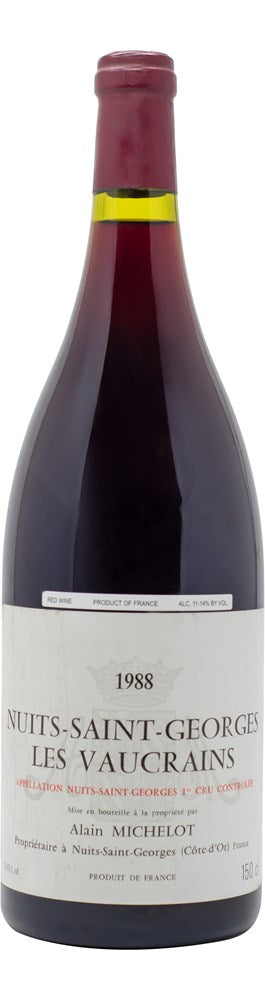 1988 Domaine Alain Michelot Nuits St. Georges 1er Cru Les Vaucrains 1 ...