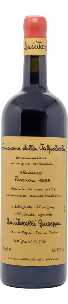 1995 Giuseppe Quintarelli Amarone della Valpolicella Classico Riserva 1.5L