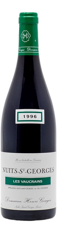 1996 Domaine Henri Gouges Nuits St. Georges 1er Cru Les Vaucrains 750m ...
