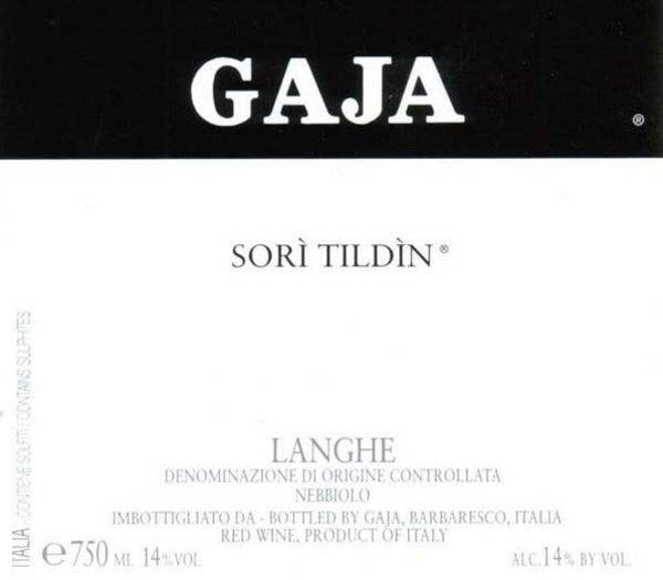 1996 Gaja Langhe Nebbiolo Sori Tildin 750ml