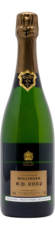 2002 Bollinger Champagne R.D. Extra Brut 750ml