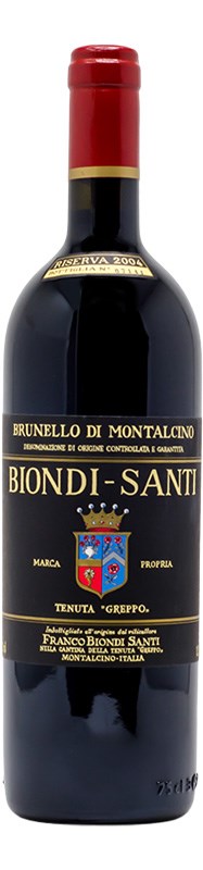 2004 Tenuta Greppo (Biondi-Santi) Brunello di Montalcino Riserva 750ml