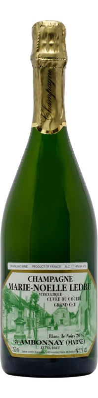 2014 Marie-Noelle Ledru Champagne Grand Cru Cuvee du Goulte Blanc de Noirs Brut 750ml