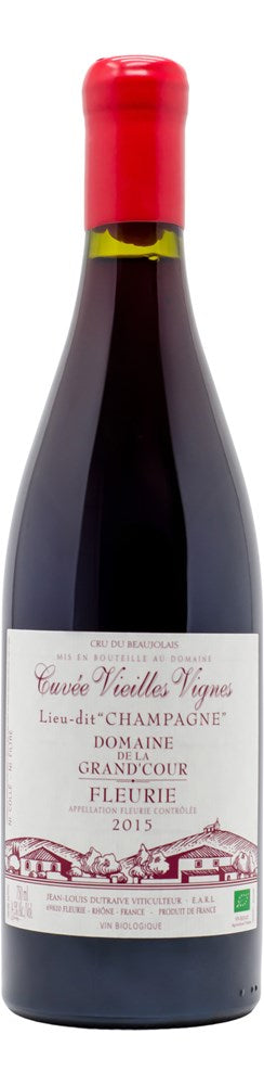 2015 Jean-Louis Dutraive (Domaine de la Grand'Cour) Fleurie Champagne Cuvee Vieilles Vignes 750ml