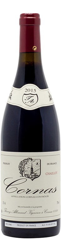 2015 Thierry Allemand Cornas Chaillot 750ml