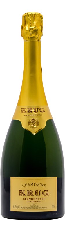 NV Krug Champagne Brut Grande Cuvee Edition 162eme 750ml